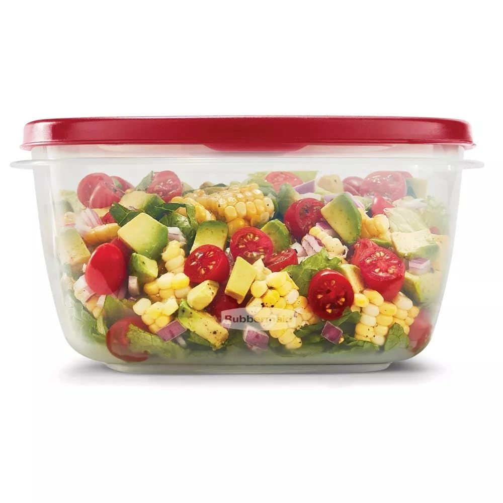 Foto 4 pulgar | Recipiente De Almacenamiento De Alimentos Rubbermaid Easy Find Lids, 14 Tazas X 2 - Venta Internacional.