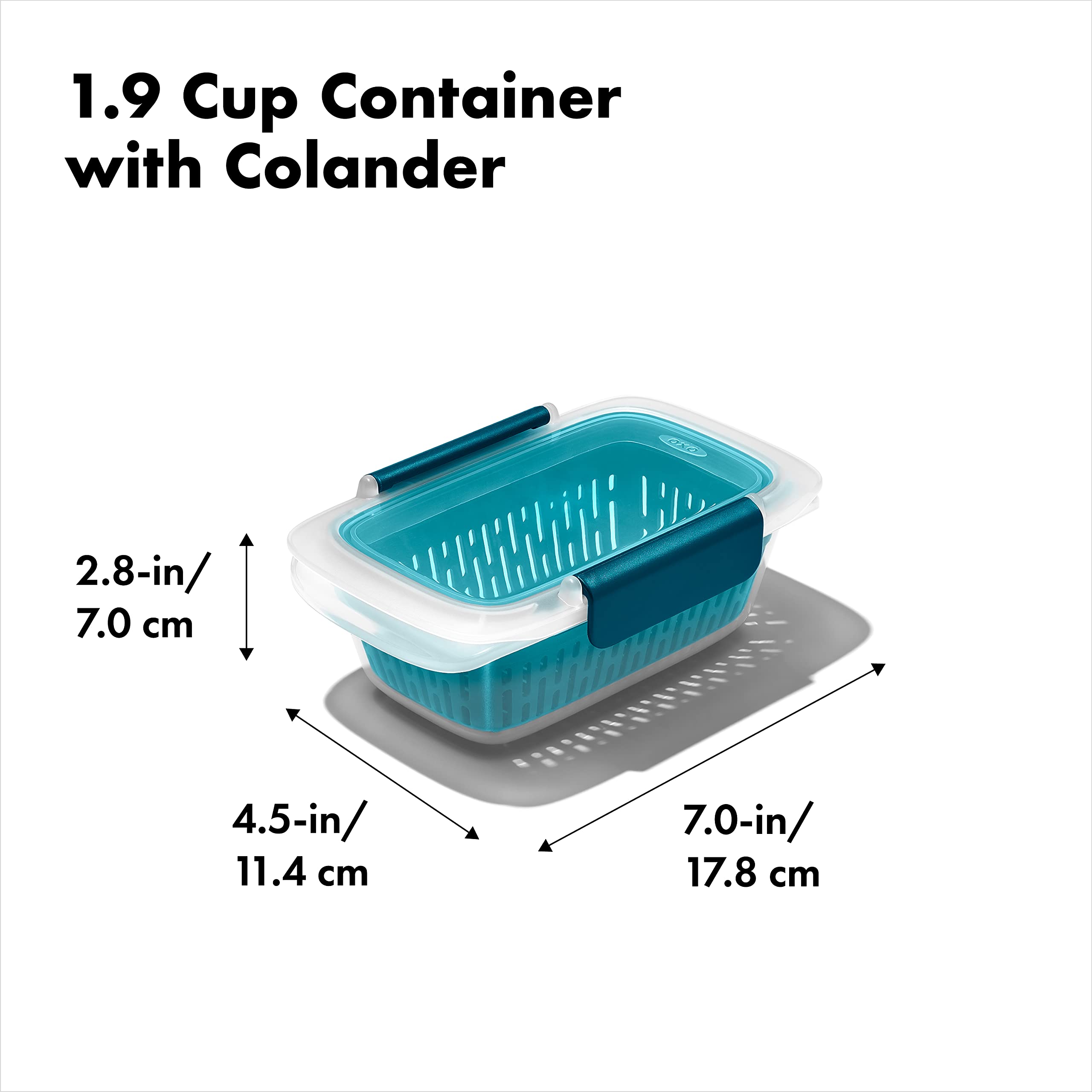 Foto 6 | Recipiente De Almacenamiento De Alimentos Oxo Good Grips Prep & Go De 450 Ml Con Colador - Venta Internacional.