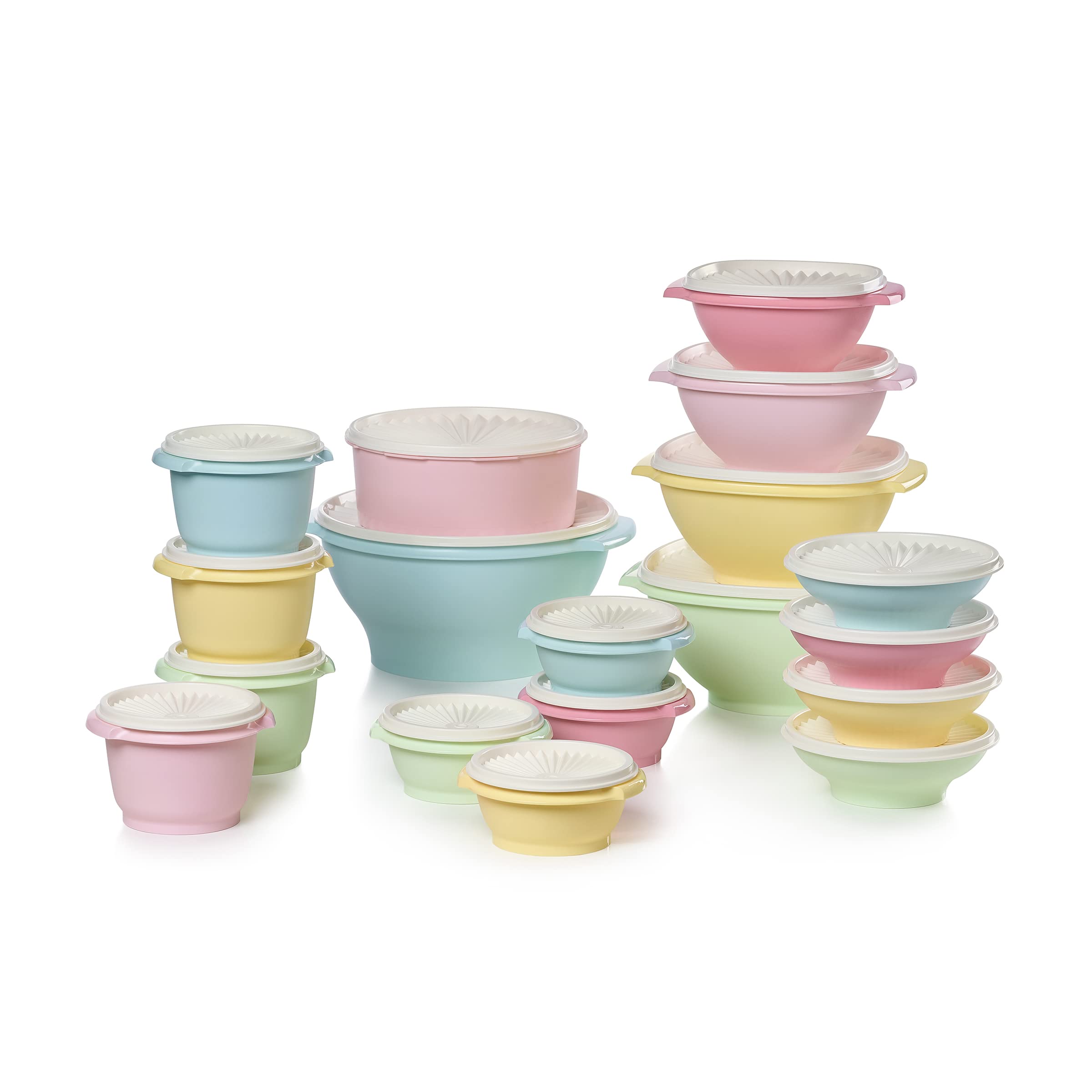Foto 1 | Set De Recipientes Para Almacenamiento De Alimentos Tupperware Heritage 36 Piezas - Venta Internacional.