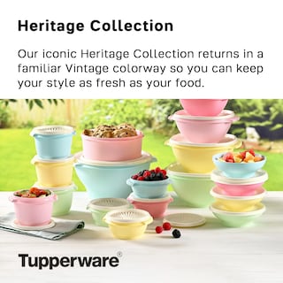 Foto 2 | Set De Recipientes Para Almacenamiento De Alimentos Tupperware Heritage 36 Piezas - Venta Internacional.