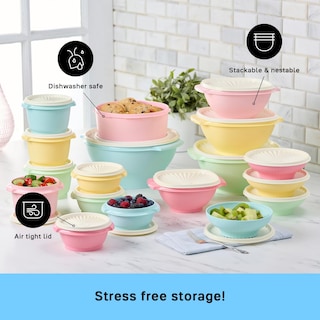 Foto 5 | Set De Recipientes Para Almacenamiento De Alimentos Tupperware Heritage 36 Piezas - Venta Internacional.