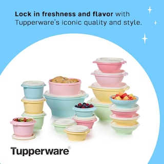 Foto 6 | Set De Recipientes Para Almacenamiento De Alimentos Tupperware Heritage 36 Piezas - Venta Internacional.