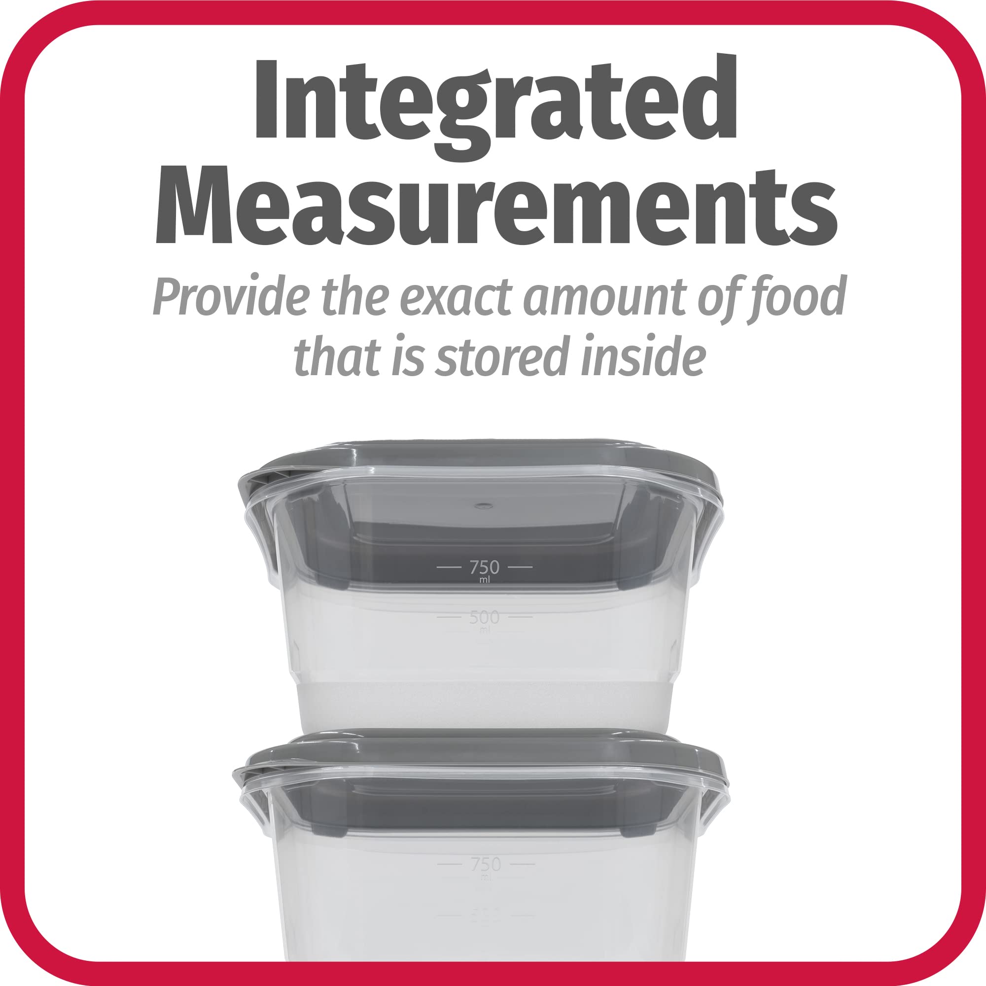 Foto 4 | Juego De Recipientes Para Alimentos Goodcook Everyware, 60 Unidades, Sin Bpa - Venta Internacional.