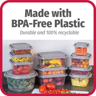 Foto 6 | Juego De Recipientes Para Alimentos Goodcook Everyware, 60 Unidades, Sin Bpa - Venta Internacional.