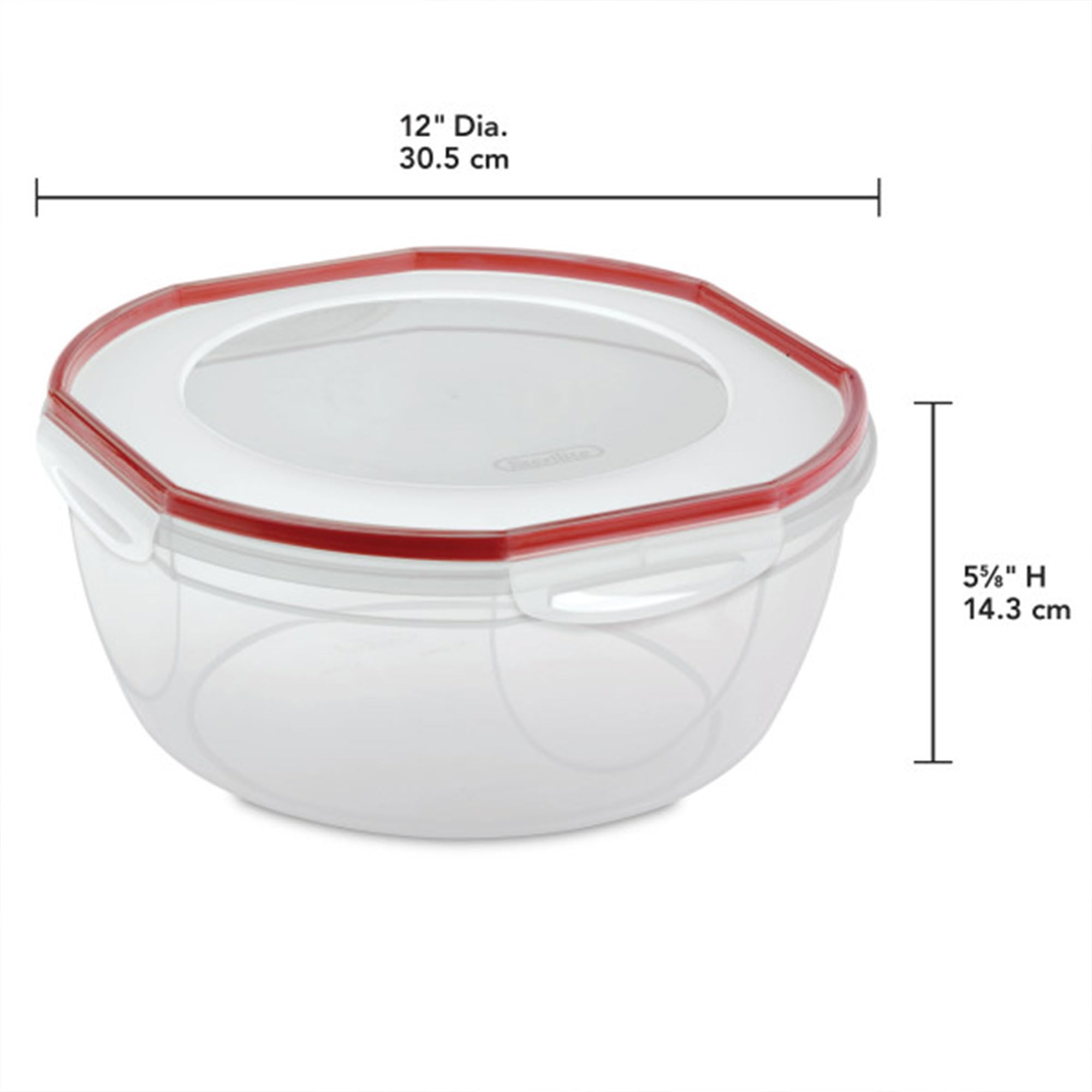 Foto 4 pulgar | Recipiente De Almacenamiento De Alimentos Sterilite Ultra-seal De 7,7 L, Paquete De 2 - Venta Internacional.