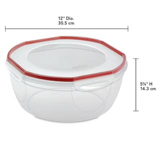Foto 3 | Recipiente De Almacenamiento De Alimentos Sterilite Ultra-seal De 7,7 L, Paquete De 2 - Venta Internacional.