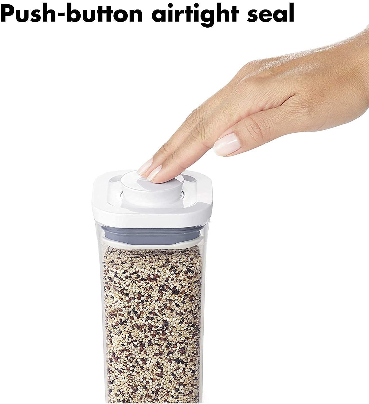 Foto 4 | Recipiente De Almacenamiento De Alimentos Oxo Good Grips Pop, 0,4 L (juego De 4) - Venta Internacional.