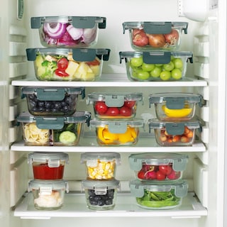 Foto 7 | Set De Recipientes Para Comida Cook With Color Premium, 32 Unidades Vidrio Borosilicato - Venta Internacional.