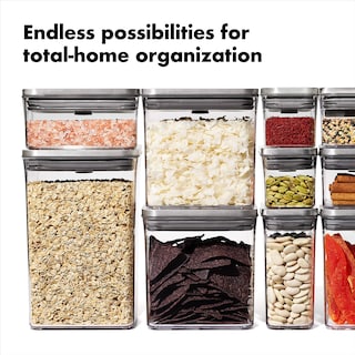 Foto 7 | Recipiente Oxo Steel Pop, Rectangular Mediano, 2,5 L, Para Arroz Y Pasta - Venta Internacional.