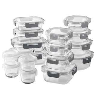 Foto 1 | Set De Recipientes Para Comida Cook With Color Premium, 32 Unidades Vidrio Borosilicato - Venta Internacional.