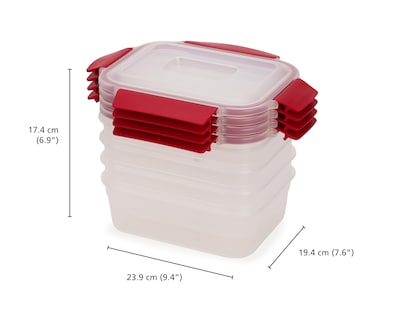 Foto 5 | Juego De Recipientes Para Almacenamiento De Alimentos Joseph Joseph Nest Lock, 8 Piezas - Venta Internacional.
