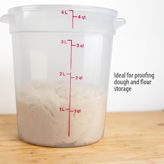 Foto 3 | Recipiente De Almacenamiento De Alimentos Cambro De 4 Litros (paquete De 2) Sin Bpa Con Tapas - Venta Internacional.