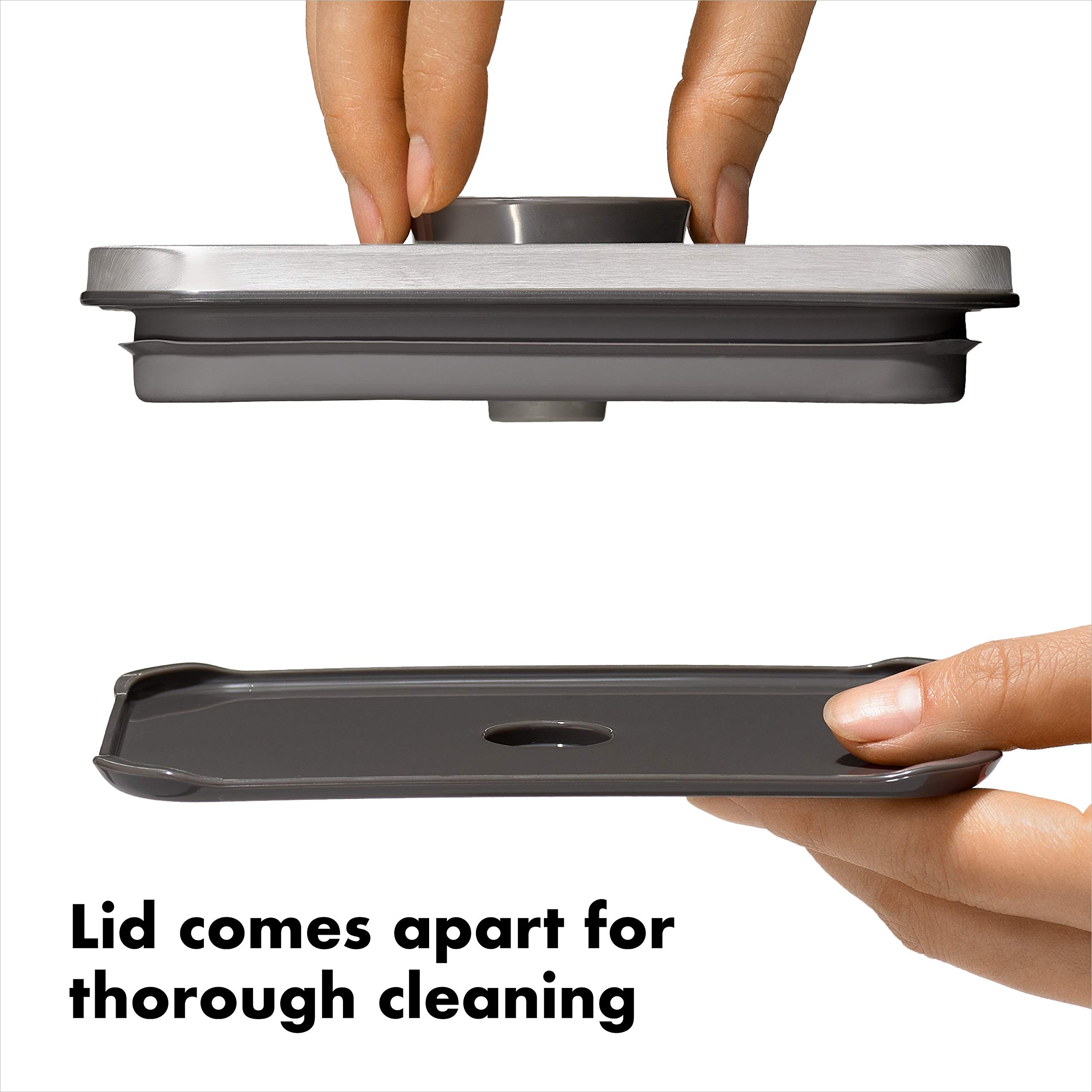 Foto 5 | Contenedor Oxo Steel Pop Mini De 0,2 L Para Especias Y Más - Venta Internacional.