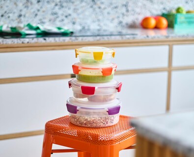 Foto 2 | Juego De Recipientes Para Almacenamiento De Alimentos Joseph Joseph Nest Lock De 8 Piezas - Venta Internacional.
