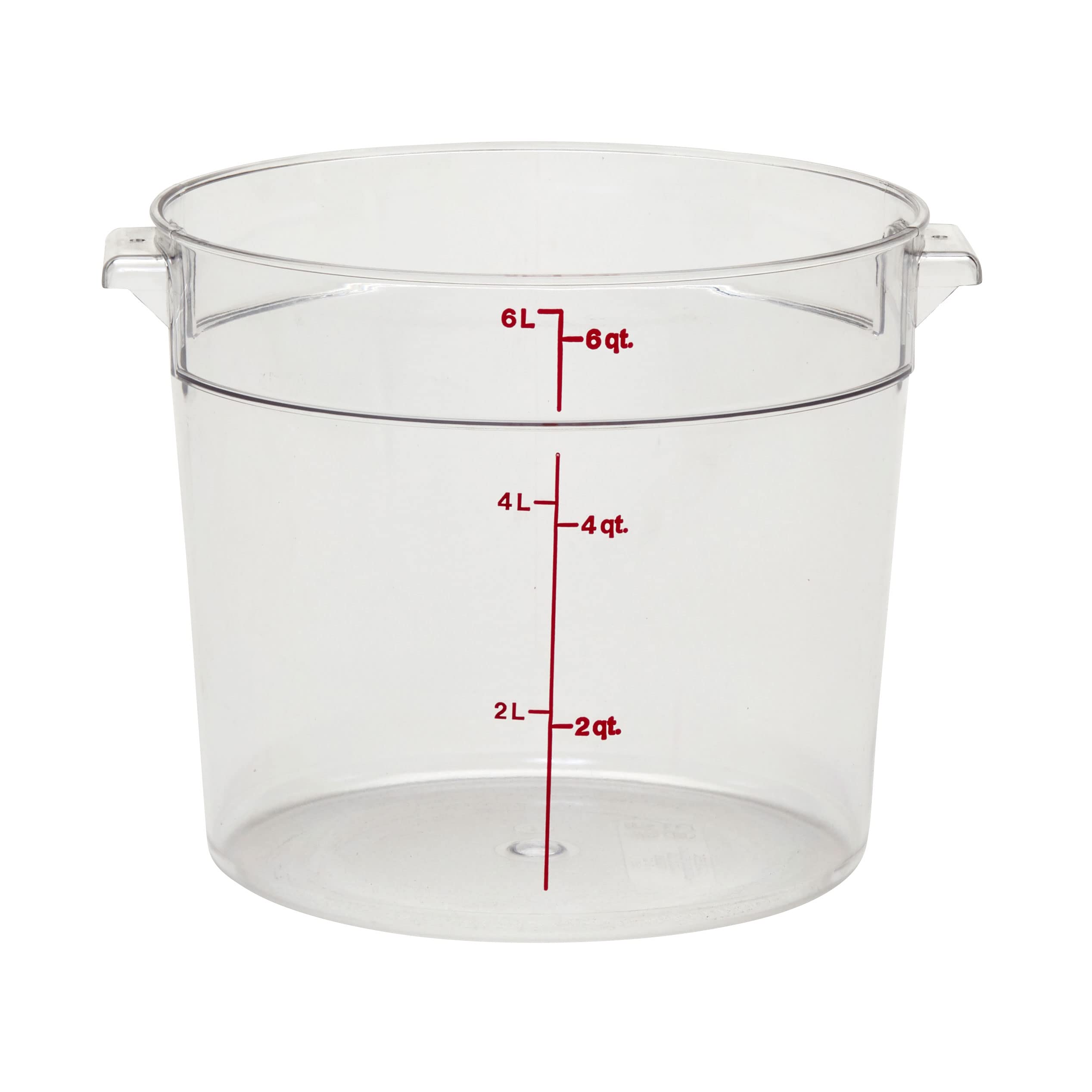 Contenedor De Almacenamiento De Alimentos Cambro Round Series 6l Commercial - Venta Internacional.