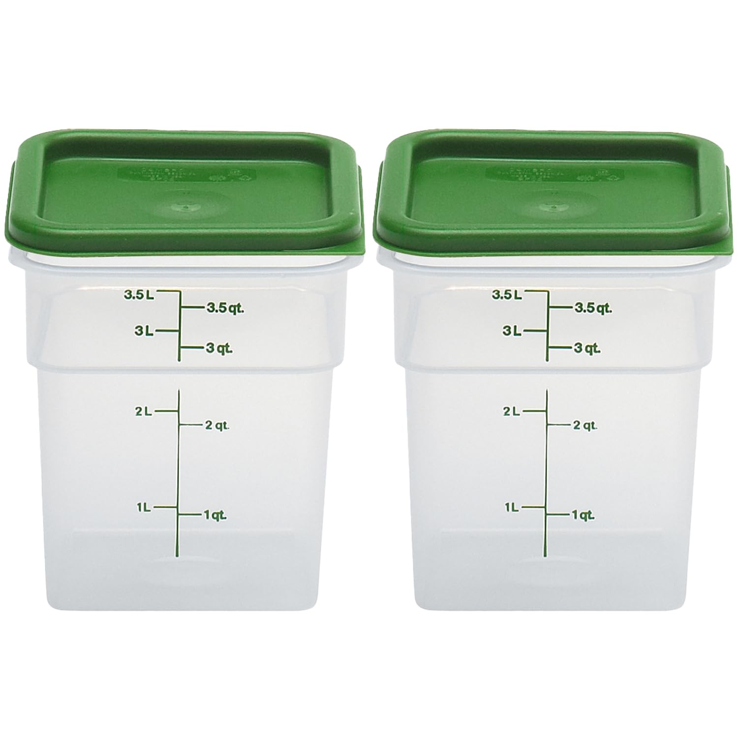 Recipiente De Almacenamiento De Alimentos Cambro Classic Series 4l, Paquete De 2 - Venta Internacional.