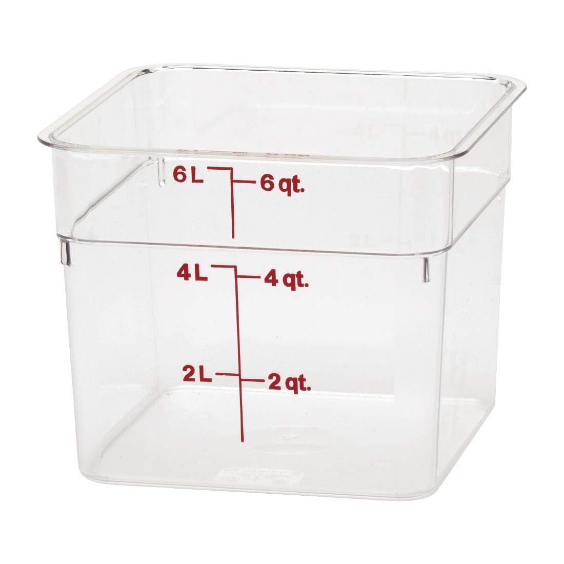 Foto 1 | Contenedor De Almacenamiento De Alimentos Cambro Classic Series Square 6l - Venta Internacional.