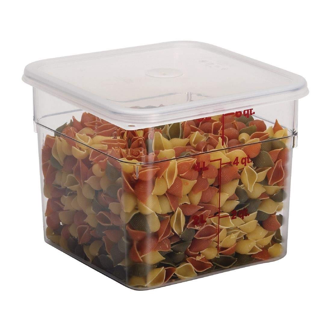 Foto 3 pulgar | Contenedor De Almacenamiento De Alimentos Cambro Classic Series Square 6l - Venta Internacional.
