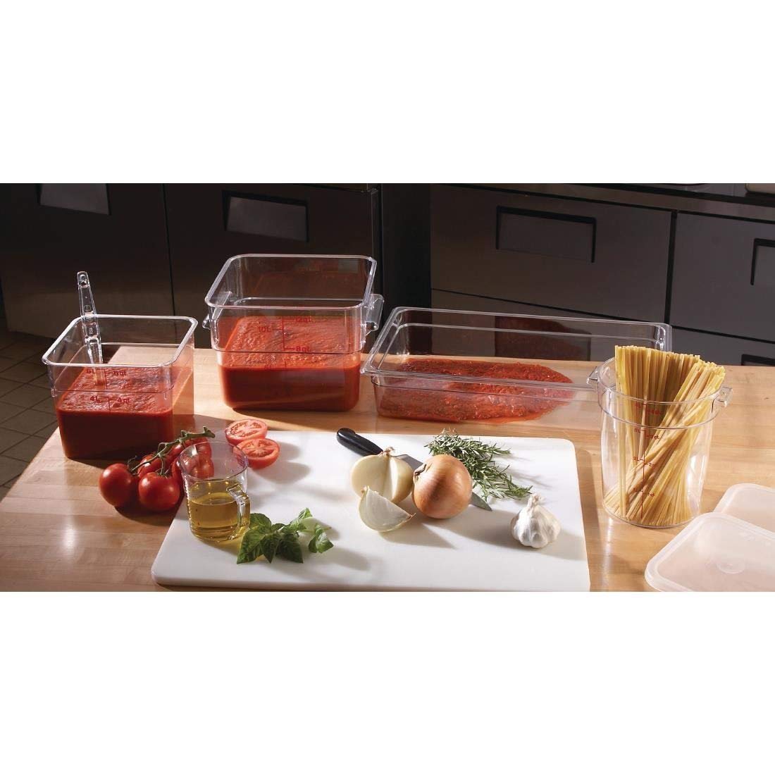 Foto 4 | Contenedor De Almacenamiento De Alimentos Cambro Classic Series Square 6l - Venta Internacional.