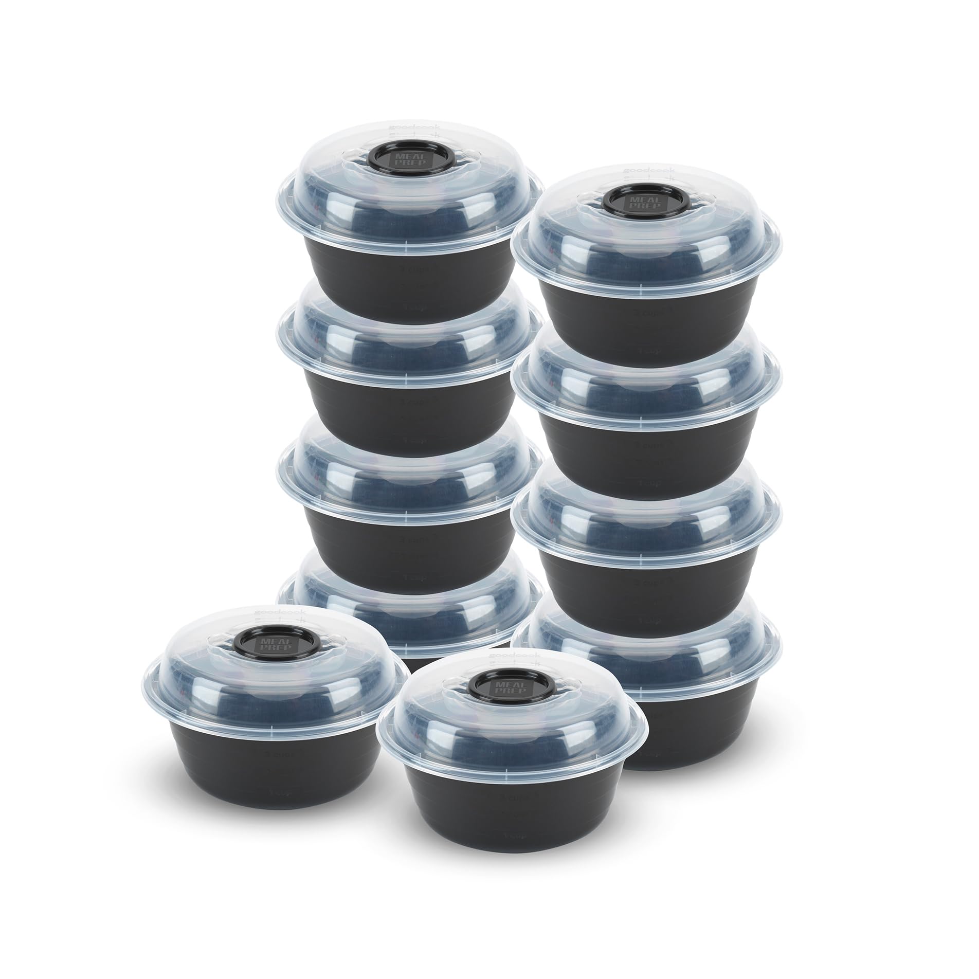 Foto 2 pulgar | Recipiente De Almacenamiento De Alimentos Goodcook Meal Prep, Juego De 10 Unidades, Sin Bpa - Venta Internacional.