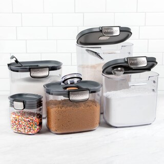 Foto 2 | Juego De Recipientes De Almacenamiento De Alimentos Prokeeper+ De 9 Piezas De Plástico Transparente - Venta Internaci