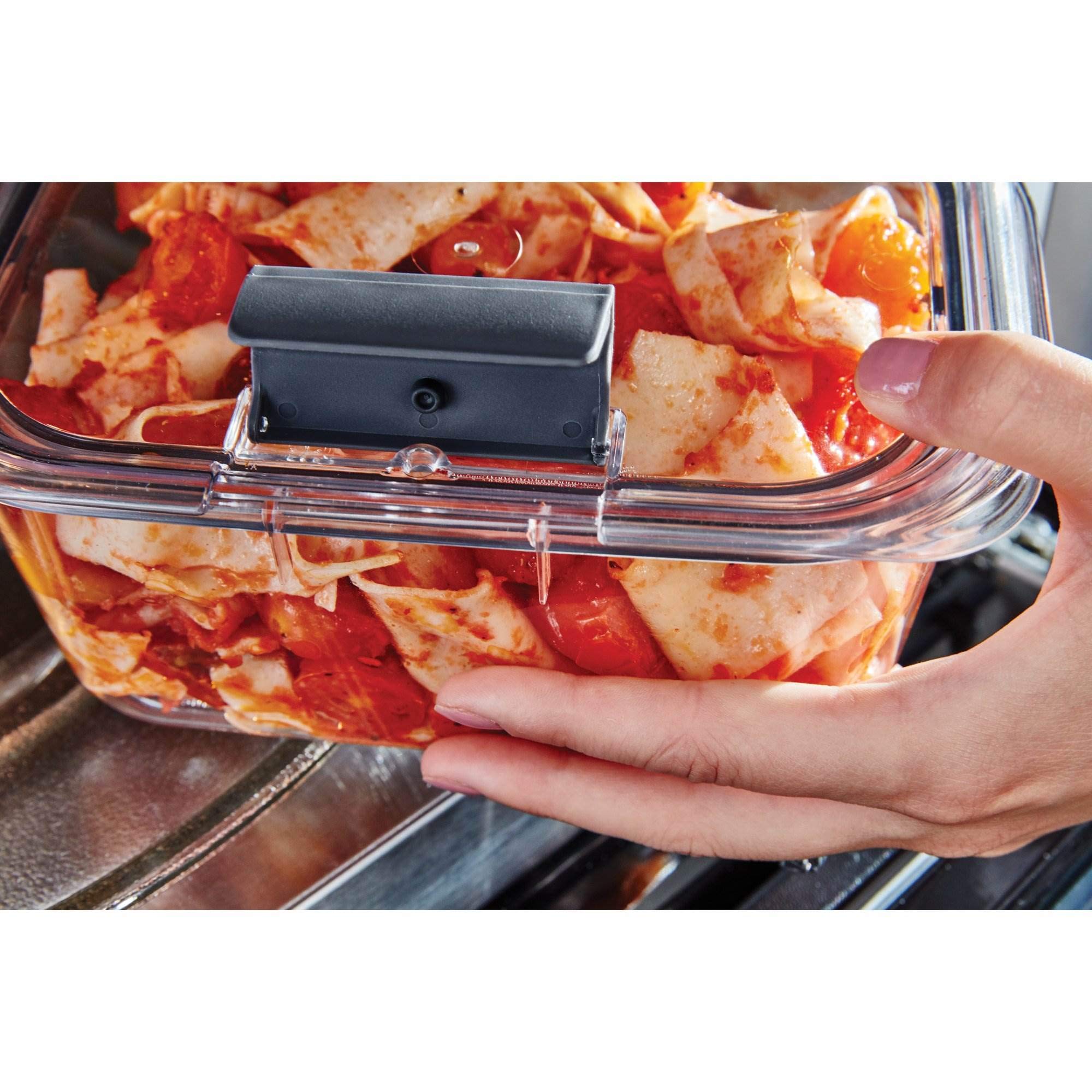 Foto 6 pulgar | Contenedor De Almacenamiento De Alimentos Rubbermaid Brilliance 1.1 L - Venta Internacional.