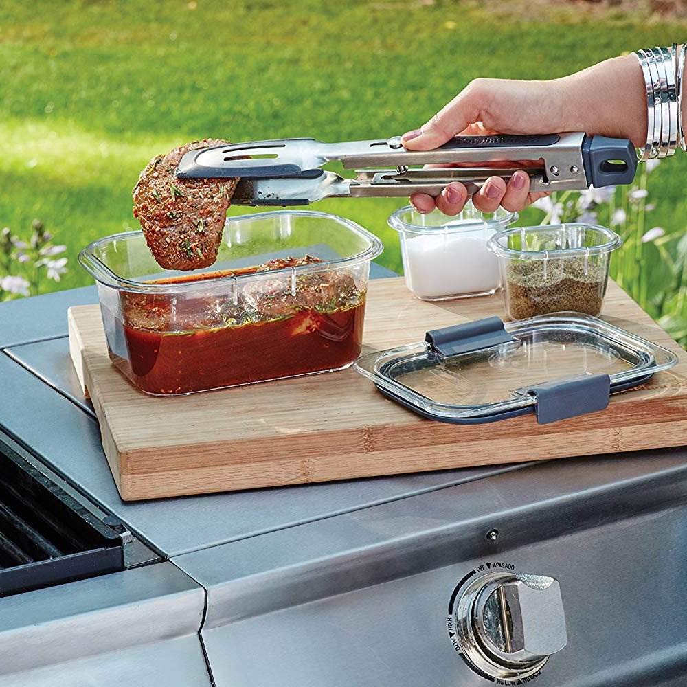 Foto 7 pulgar | Contenedor De Almacenamiento De Alimentos Rubbermaid Brilliance 1.1 L - Venta Internacional.
