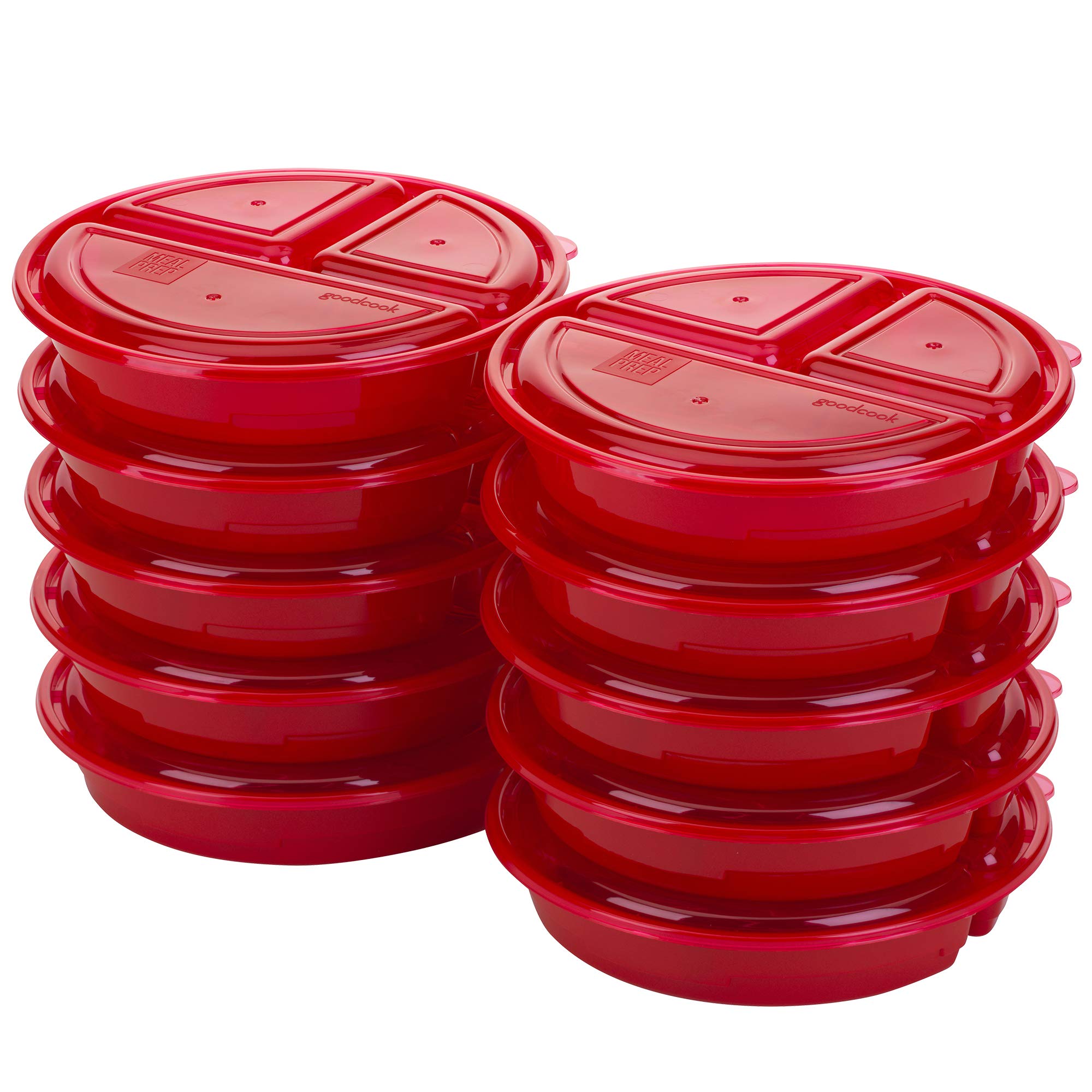 Contenedor De Almacenamiento De Alimentos Goodcook, Juego De Preparación De Comidas Sin Bpa, X10 - Venta Internacional.