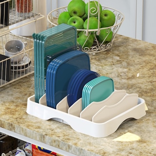 Foto 4 | Organizador De Almacenamiento Con Tapa Para Contenedores De Comida, Artículos Sencillos Para El Hogar - Venta Inter