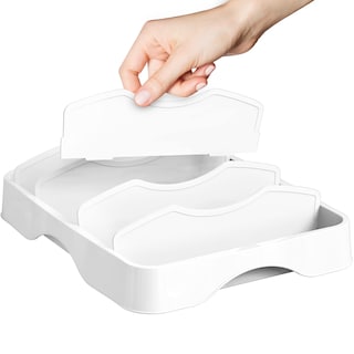 Foto 6 | Organizador De Almacenamiento Con Tapa Para Contenedores De Comida, Artículos Sencillos Para El Hogar - Venta Inter