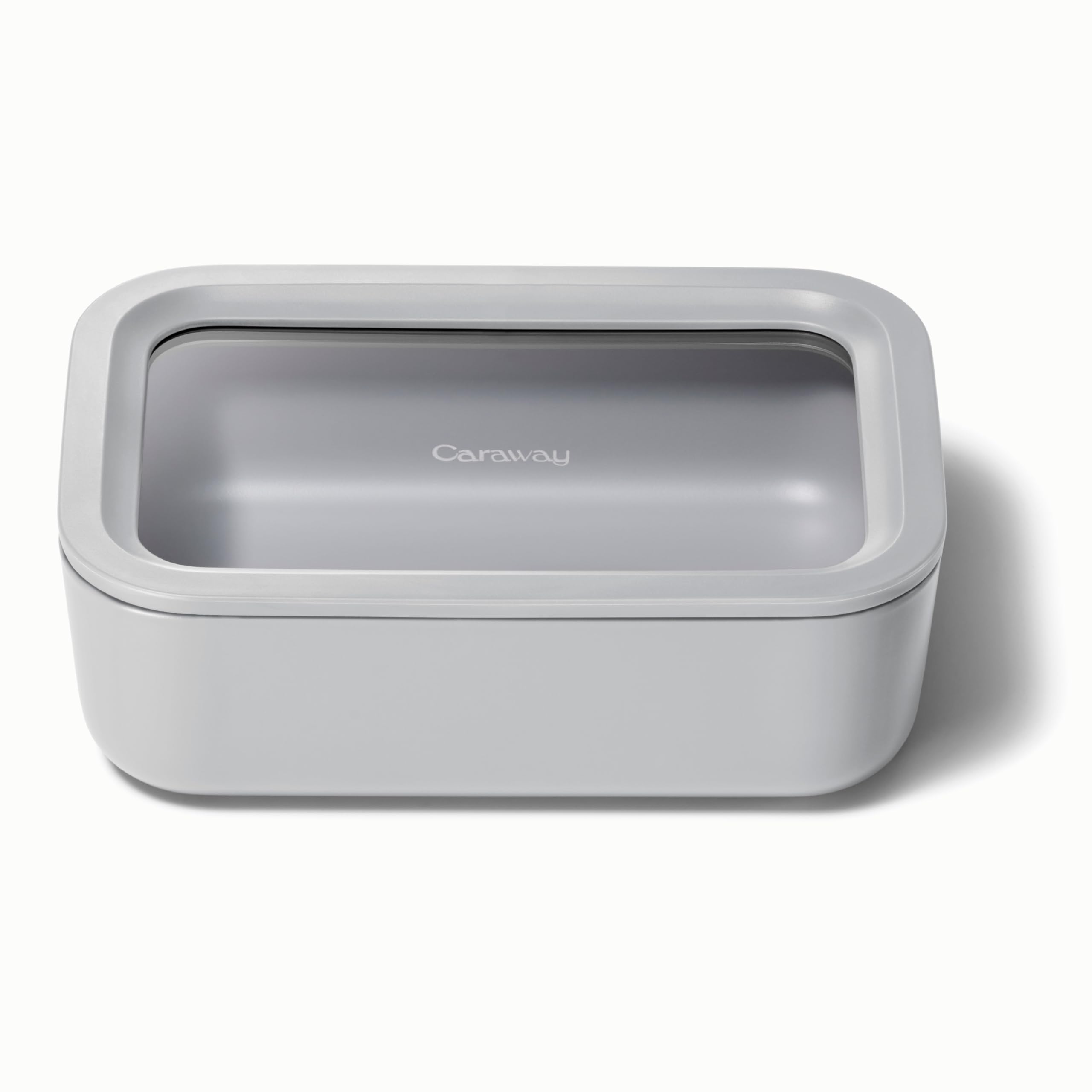 Recipiente De Vidrio De Alcaravea Para Almacenamiento De Alimentos, 1,6 L, Revestido De Cerámica, Gris - Venta Int