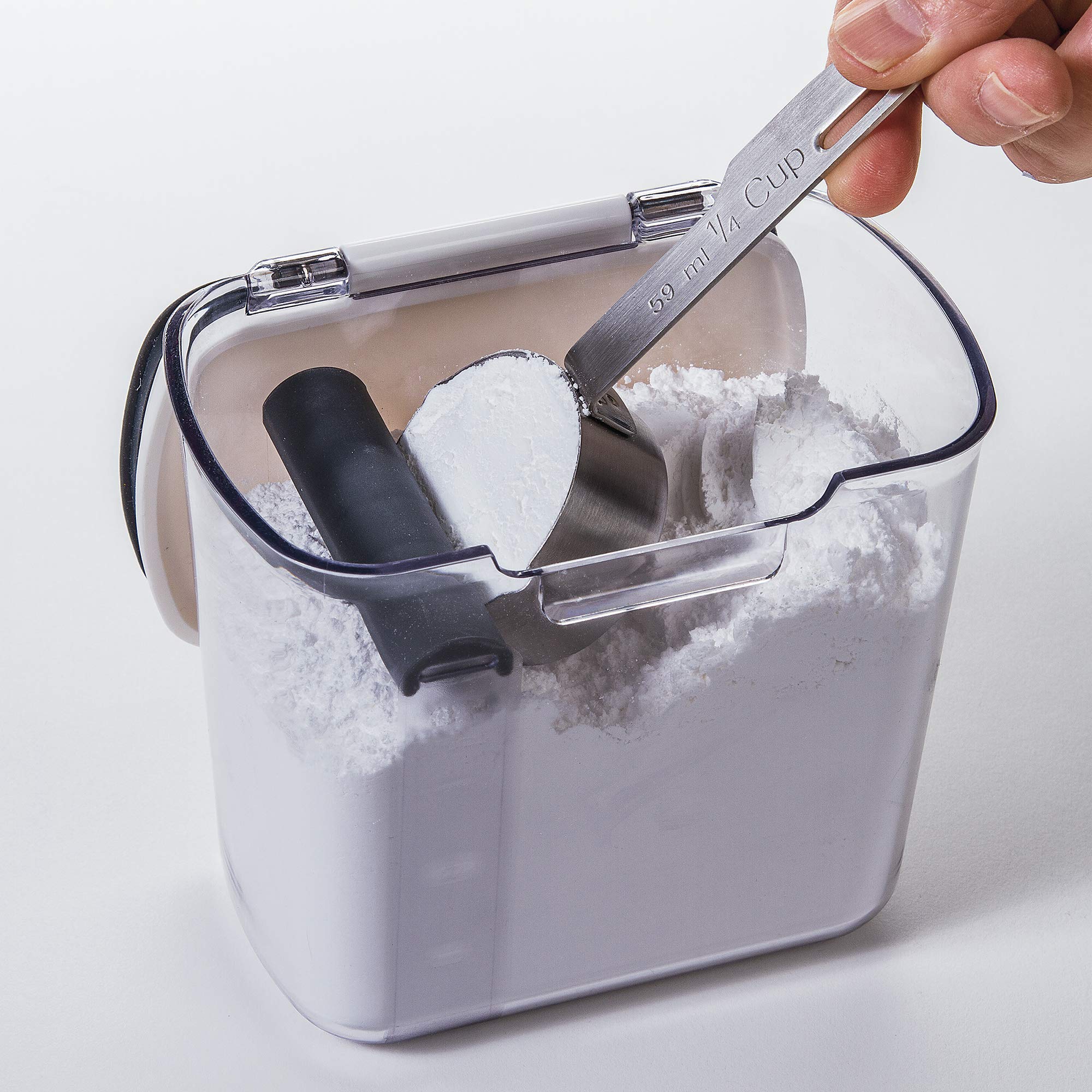 Foto 7 pulgar | Contenedor De Almacenamiento De Azúcar En Polvo Prokeeper 1.3 L - Gris - Venta Internacional.