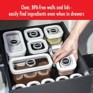 Foto 6 | Organizador De Almacenamiento Zwilling Fresh & Save Cube De Plástico De 1,25 Litros - Venta Internacional.