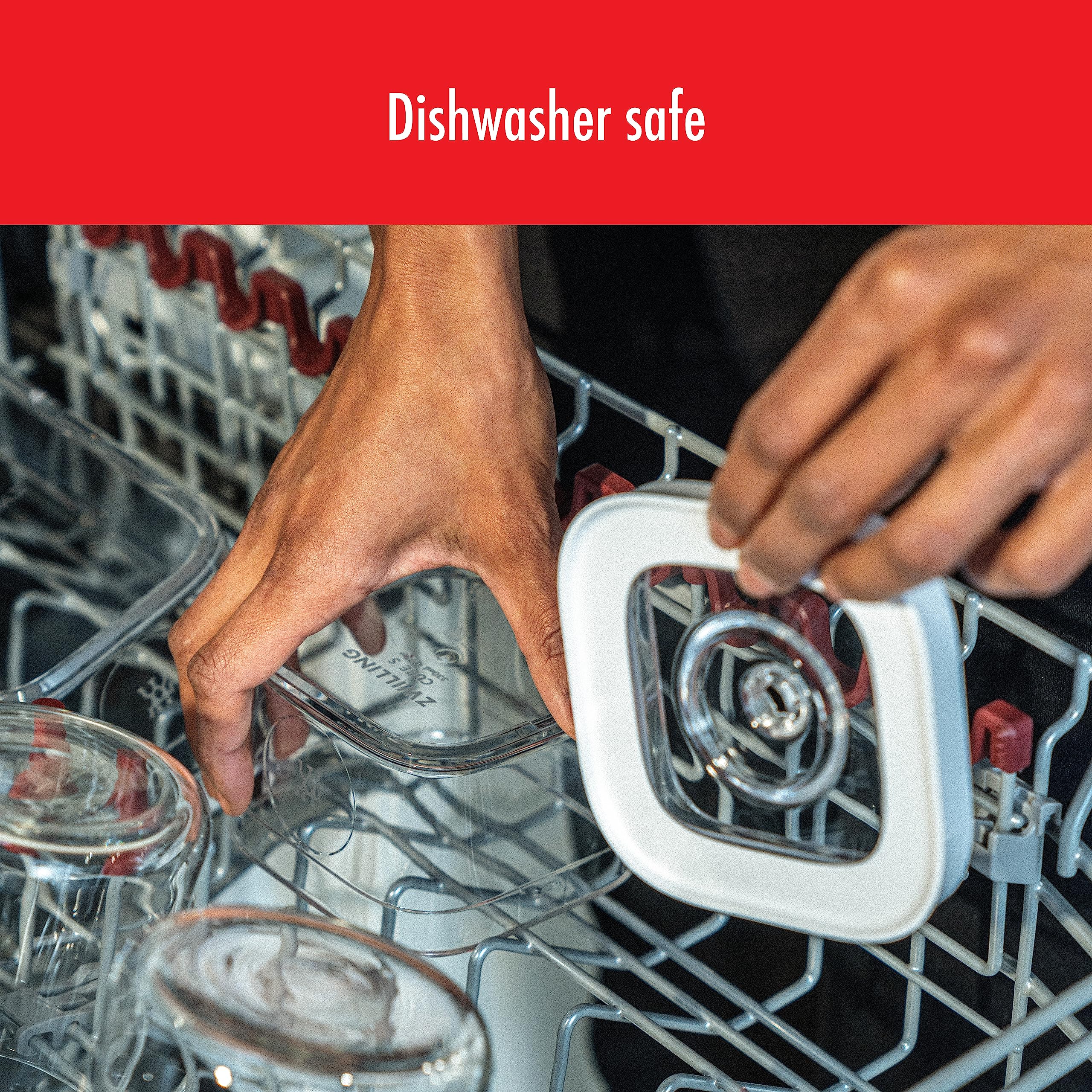Foto 7 | Organizador De Almacenamiento Zwilling Fresh & Save Cube De Plástico De 1,25 Litros - Venta Internacional.