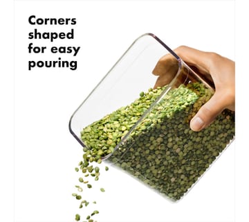 Foto 3 | Contenedor Oxo Steel Pop Short Rectangular 1.6l Gris - Venta Internacional.