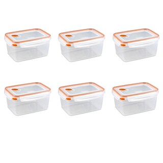 Foto 1 | Recipiente De Almacenamiento De Alimentos Sterilite Ultra-seal, 12 Tazas X6 - Venta Internacional.