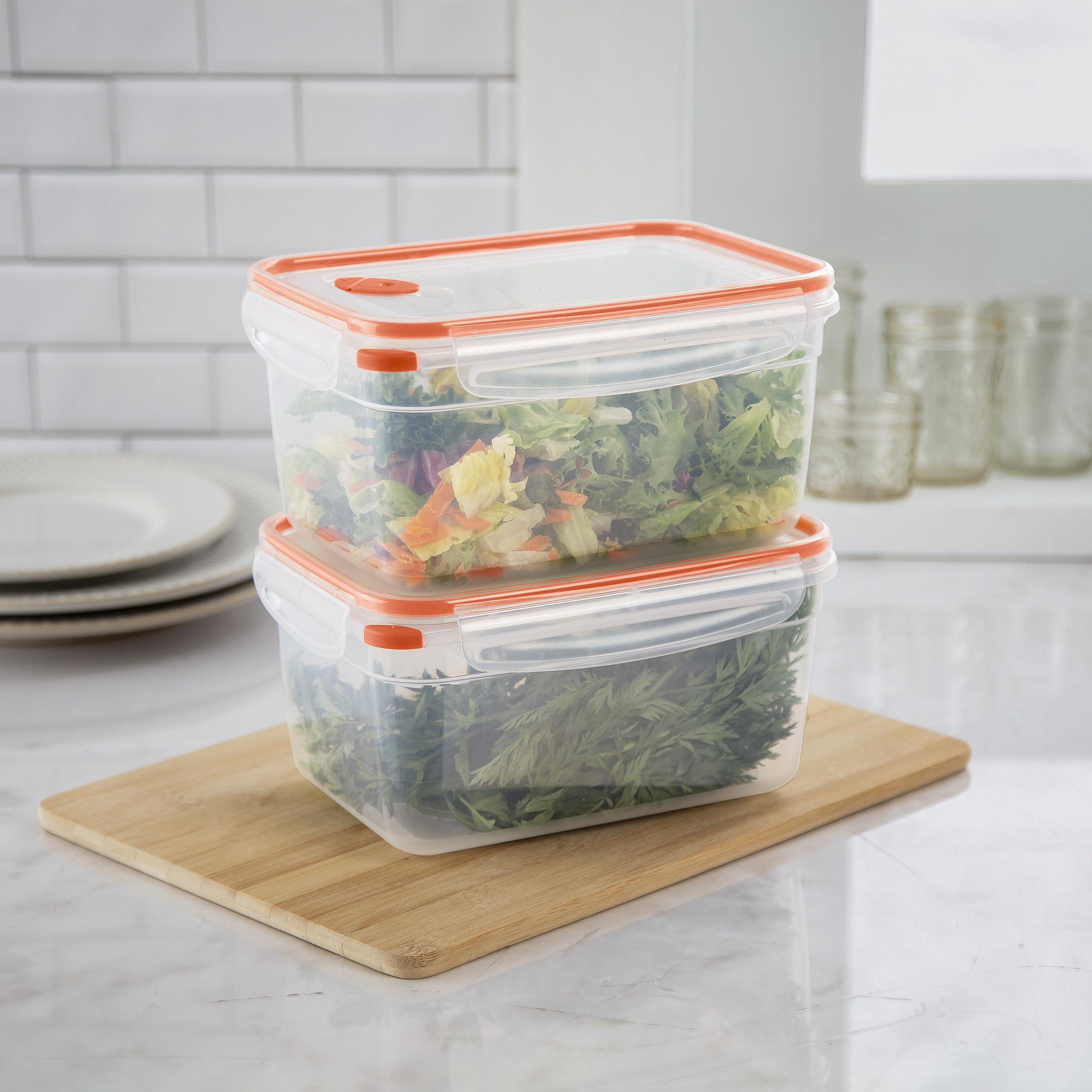 Foto 4 | Recipiente De Almacenamiento De Alimentos Sterilite Ultra-seal, 12 Tazas X6 - Venta Internacional.