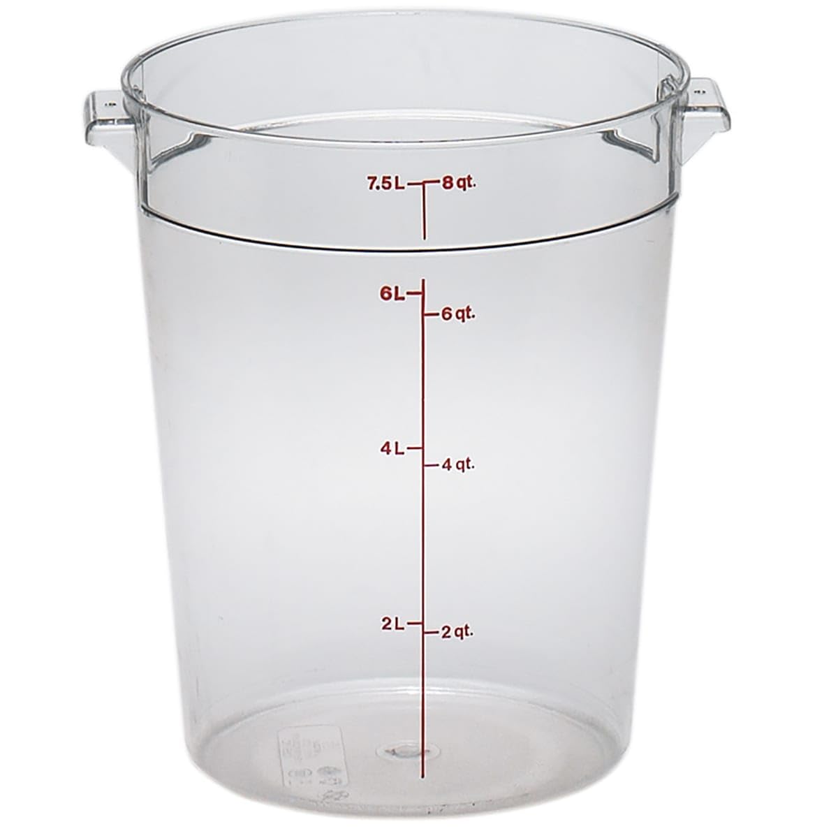 Foto 2 pulgar | Contenedor De Almacenamiento De Alimentos Cambro Camwear 8l De Policarbonato Transparente - Venta Internacional.