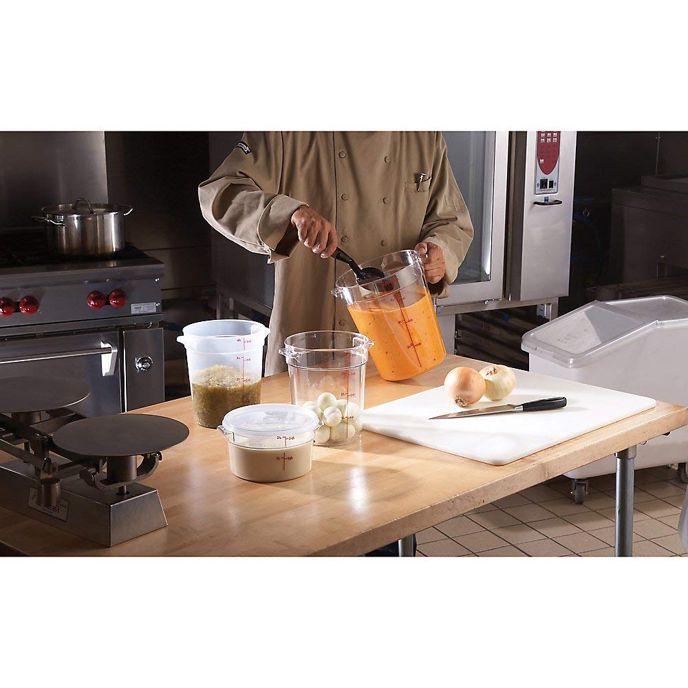 Foto 5 pulgar | Contenedor De Almacenamiento De Alimentos Cambro Camwear 8l De Policarbonato Transparente - Venta Internacional.