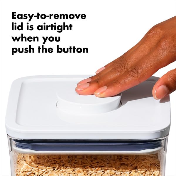 Foto 4 pulgar | Contenedor Oxo Good Grips Pop Rectangular De 3,5 L, Transparente - Venta Internacional.