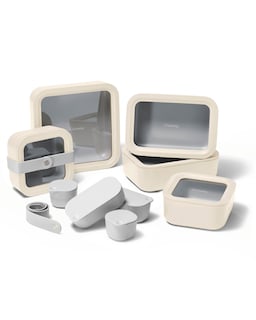 Foto 1 | Juego De Recipientes De Almacenamiento De Alimentos De Vidrio De Alcaravea, 14 Piezas Con Tapas - Venta Internacional.