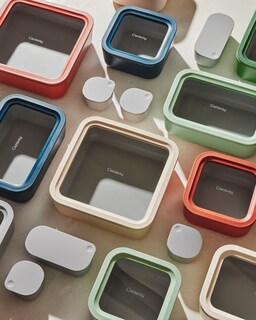 Foto 7 | Juego De Recipientes De Almacenamiento De Alimentos De Vidrio De Alcaravea, 14 Piezas Con Tapas - Venta Internacional.