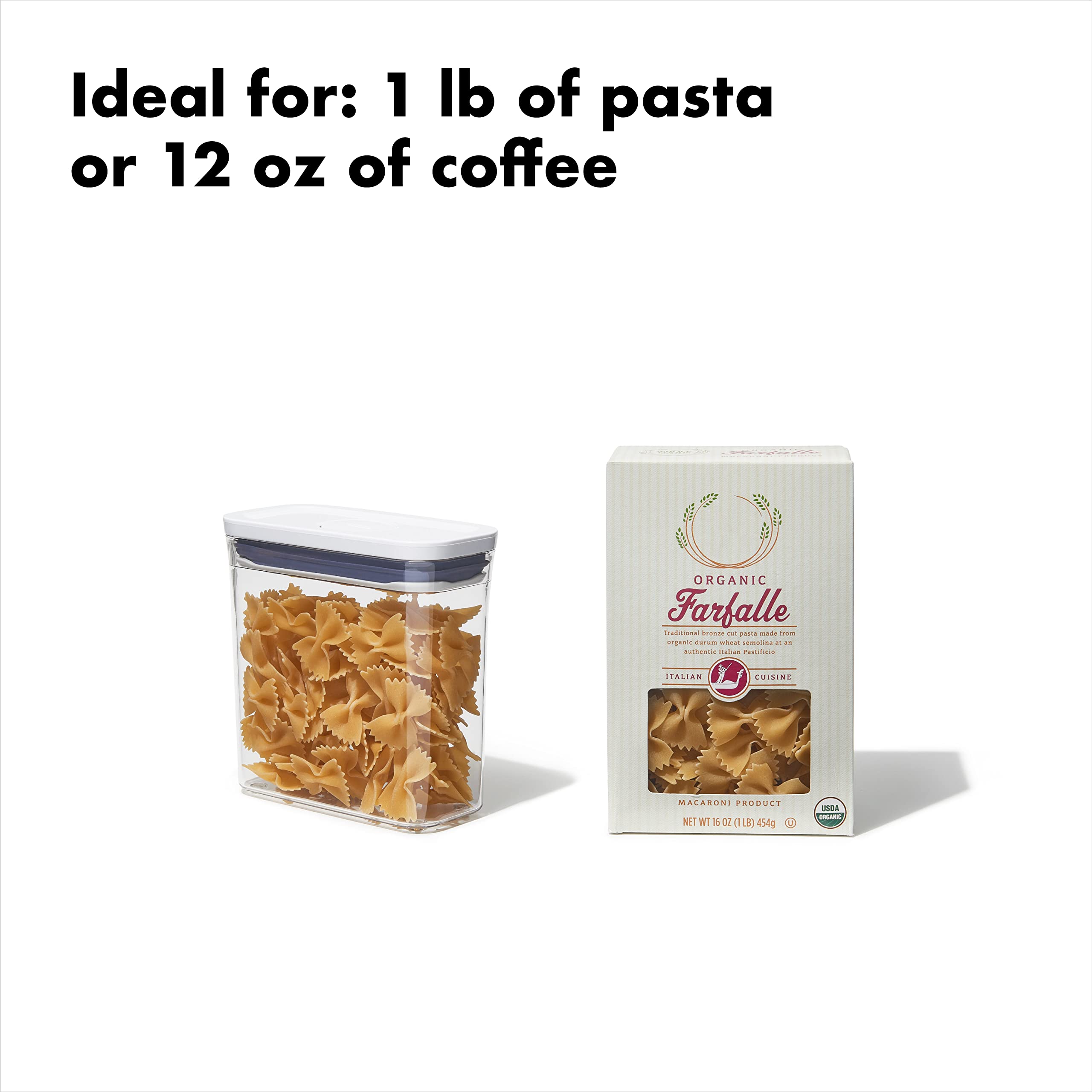 Foto 3 pulgar | Contenedor Oxo Good Grips Pop 1.2l Para Pasta Transparente - Venta Internacional.
