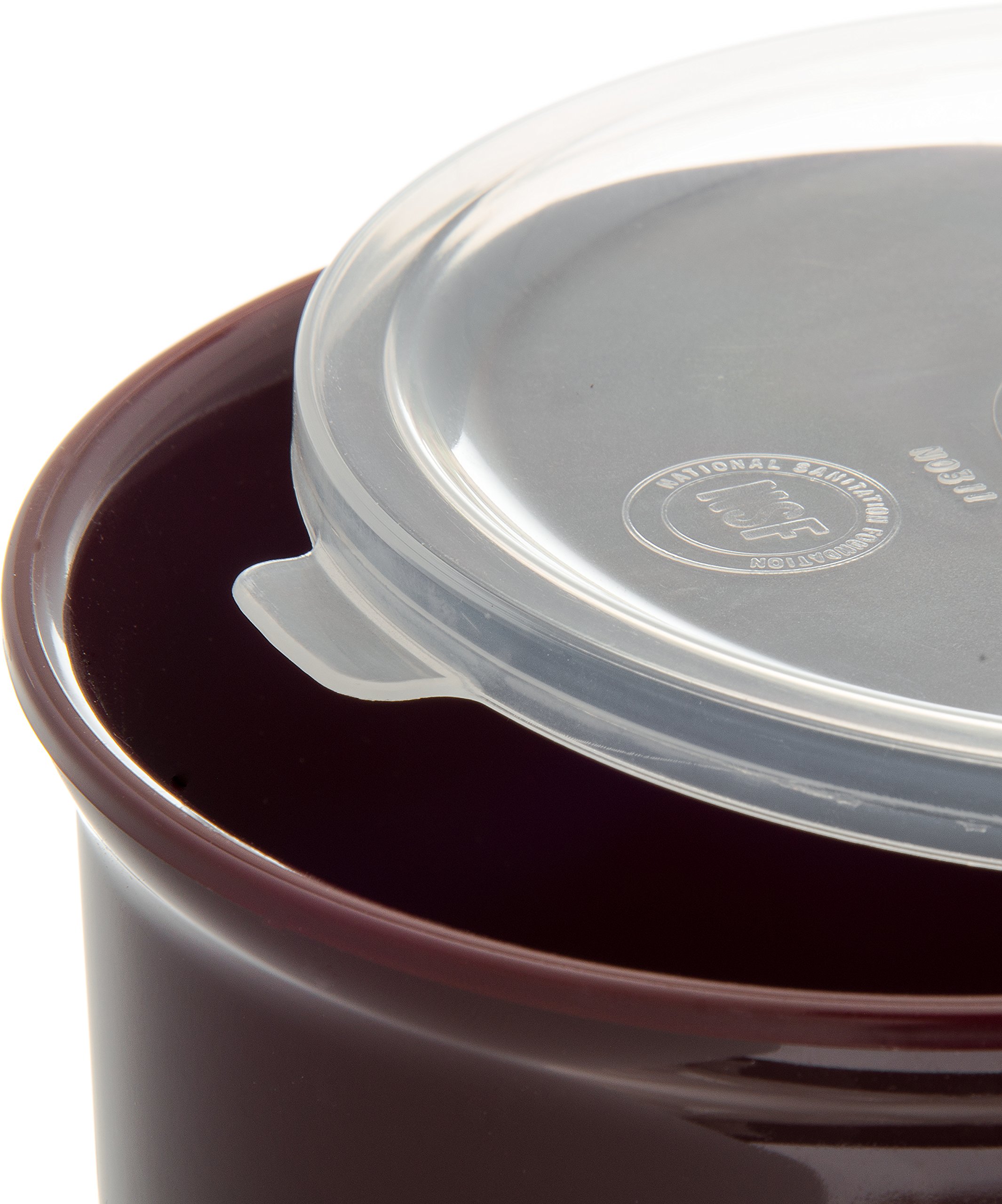 Foto 3 | Recipiente De Almacenamiento Crock Carlisle Foodservice De Plástico De 1,2 Litros - Venta Internacional.