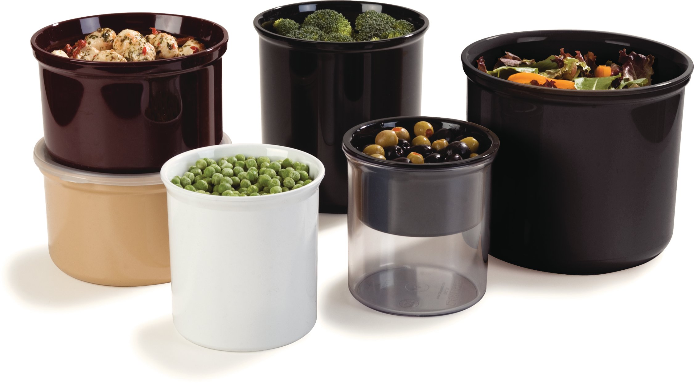 Foto 7 pulgar | Recipiente De Almacenamiento Crock Carlisle Foodservice De Plástico De 1,2 Litros - Venta Internacional.