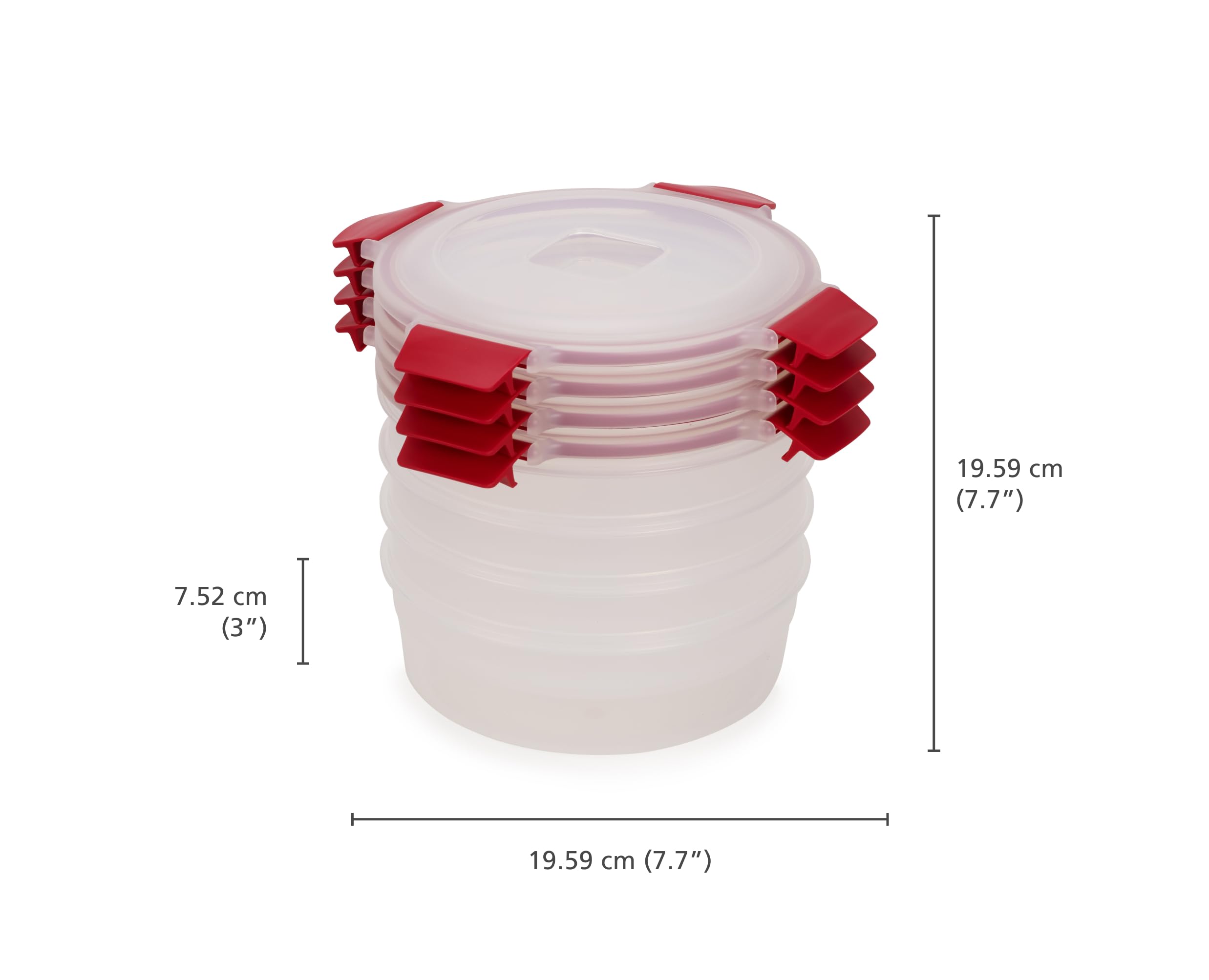 Foto 6 pulgar | Juego De Recipientes Para Almacenamiento De Alimentos Joseph Joseph Nest Lock, 8 Piezas - Venta Internacional.
