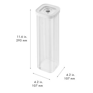 Foto 3 | Organizador De Almacenamiento Zwilling Fresh & Save Cube De Plástico De 1,75 Litros - Venta Internacional.