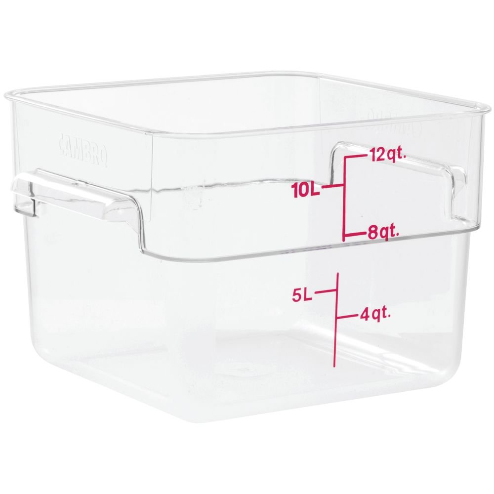 Foto 3 pulgar | Contenedor De Almacenamiento De Alimentos Cambro Camwear Policarbonato 12l - Venta Internacional.
