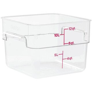 Foto 2 | Contenedor De Almacenamiento De Alimentos Cambro Camwear Policarbonato 12l - Venta Internacional.
