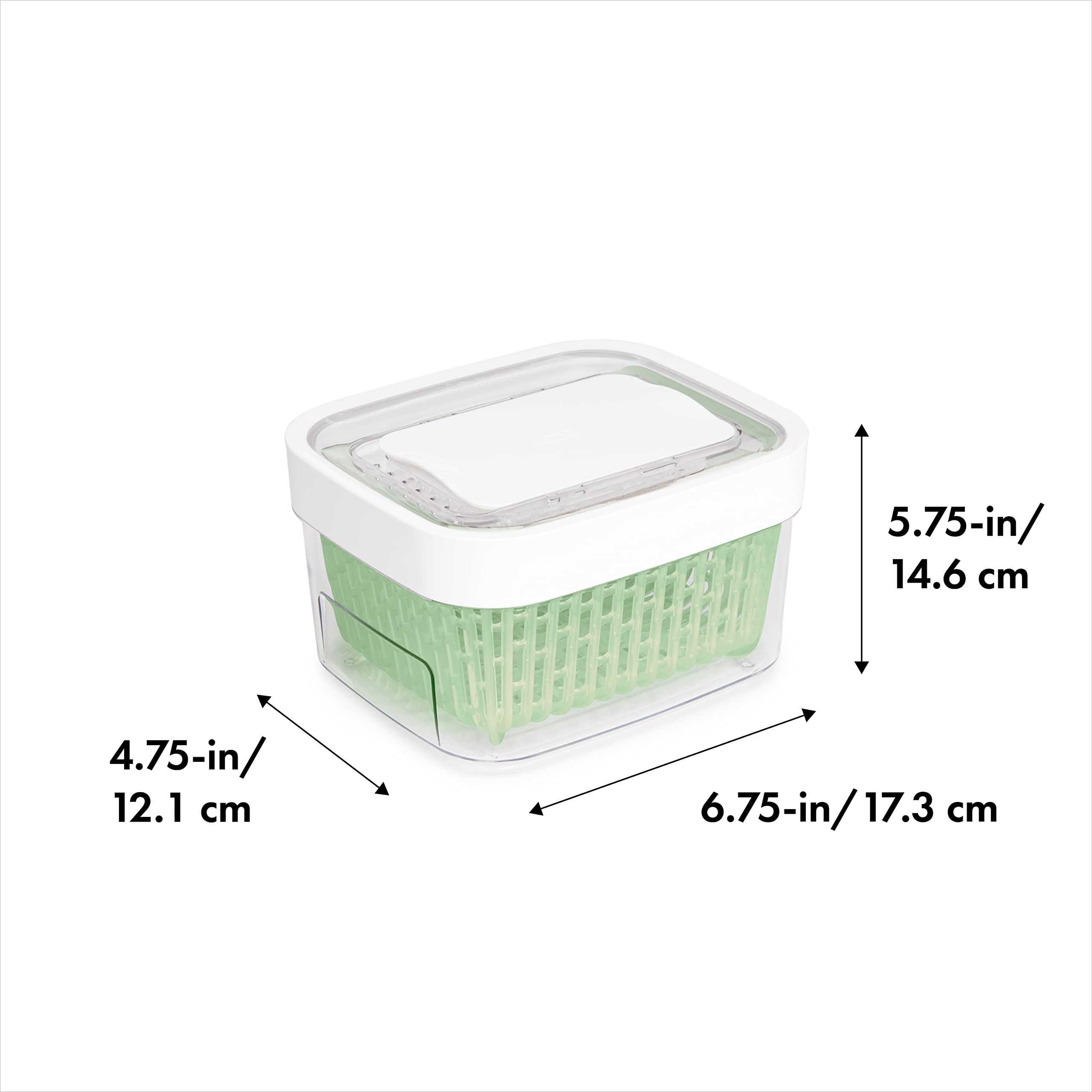 Foto 3 pulgar | Contenedor Oxo Good Grips 1.5l Blanco - Venta Internacional.